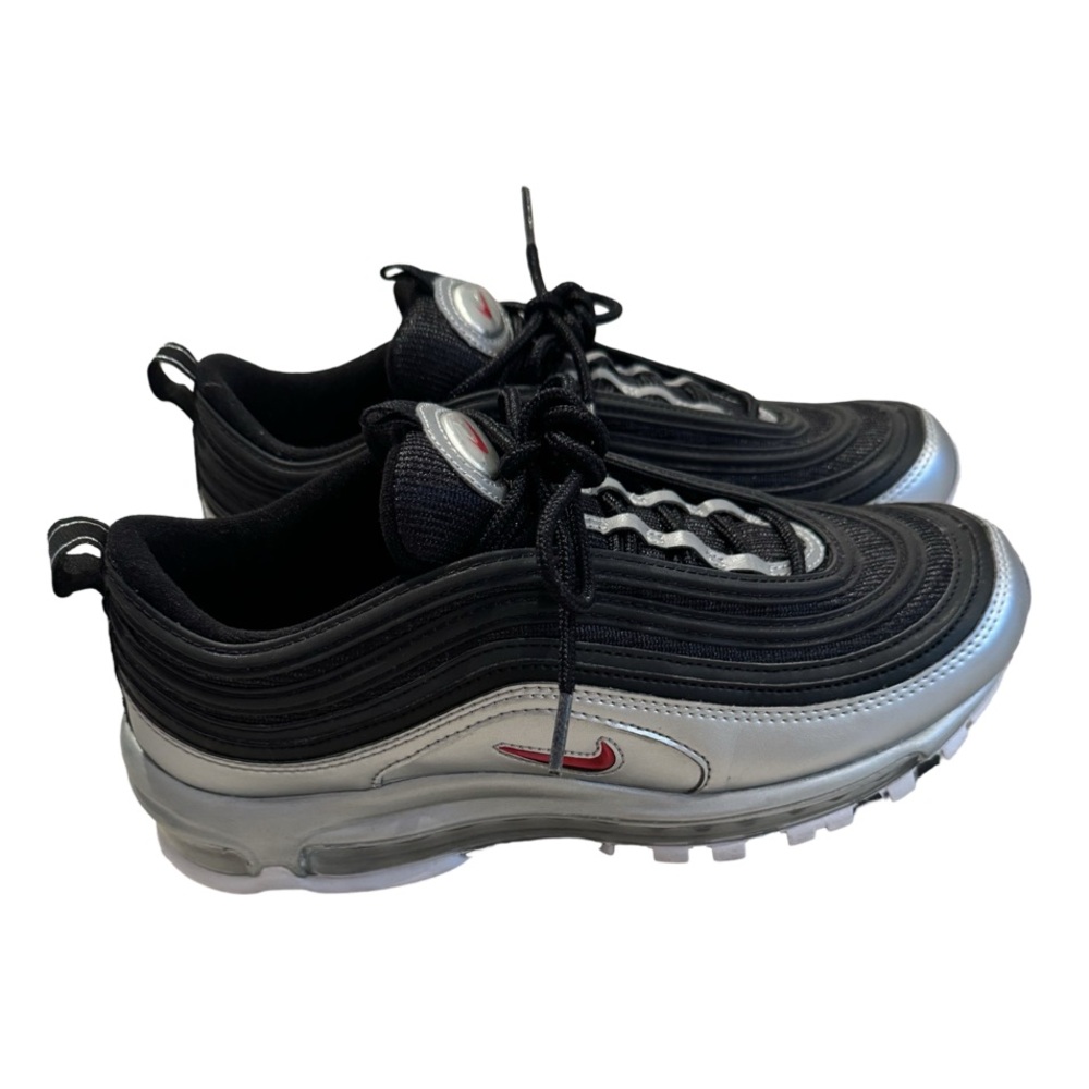 Nike Air Max 97 Silver Black Men's US 8